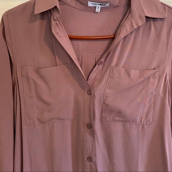 Fashion nova button up! - Picture 3 of 4